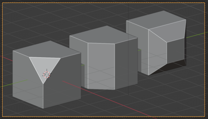 Blender vertex bevel